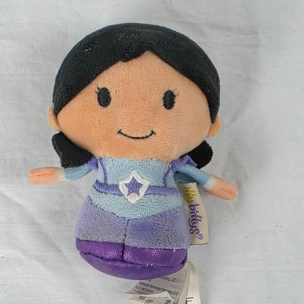 Hallmark Itty Bittys Superhero Girl Plush 2015 Purple